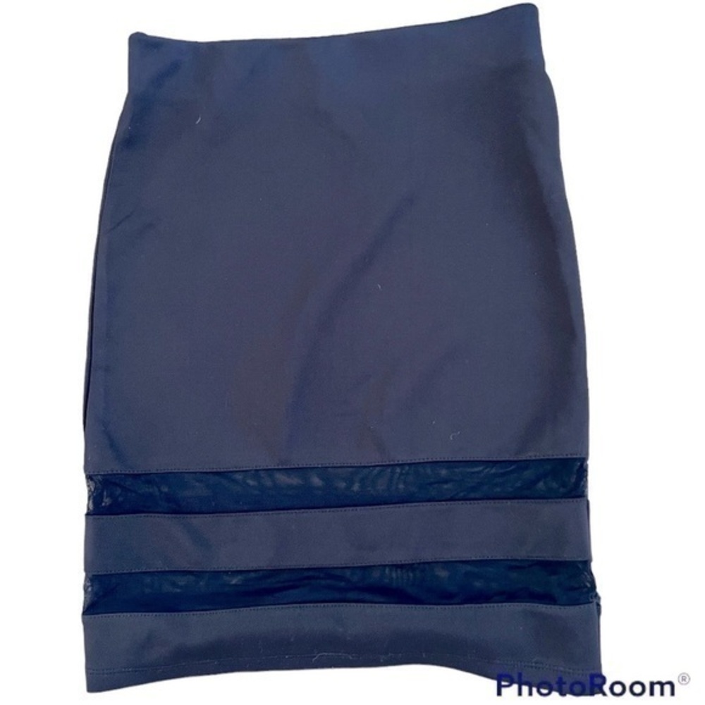 Divided for H&M mesh insert pencil skirt